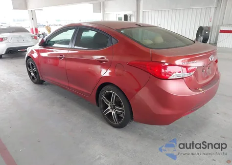 2013 Hyundai Elantra Gls from USA, damaged, VIN 5NPDH4AE2DH359418